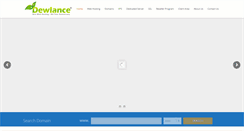 Desktop Screenshot of dewlance.com